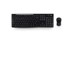Belaidis klaviatūros ir pelės rinkinys Logitech MK270, Čekų išdėstymas
