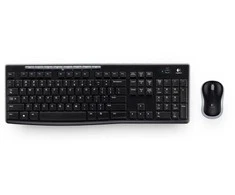 Belaidis klaviatūros ir pelės rinkinys Logitech MK270, DE išdėstymas