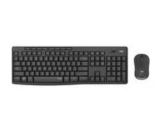 Klaviatūra ir pelė Kit Logitech MK295 Silent Belaidis rinkinys Graphite