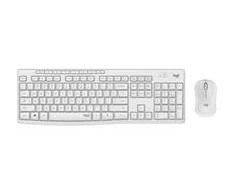 Klaviatūra Logitech MK295 SILENT WIRELESS COMBO/OFF Baltas - CH - CENTRAL