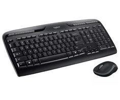 Logitech Belaidis klaviatūros ir pelės rinkinys MK330 (Nordic)