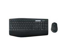 Klaviatūra Triton Logitech MK850 Performance Belaidė klaviatūra ir pelė Combo klaviatūra Dołączona myszka RF belaidė + Bluetooth hebrajski juoda balta