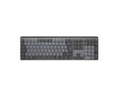 Belaidė klaviatūra Logitech MX MECHANICAL, išdėstymas: UK (Qwerty), "Tactile Quiet", pilkos spalvos