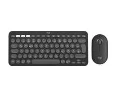 Klaviatūra ir pelė Kit Logitech Pebble 2 Combo TONAL Graphite