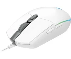 Pelė žaidimams Logitech G102 Lightsync, Balta
