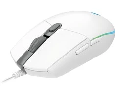 Žaidimų pelė Logitech G203 Lightsync RGB, Balta