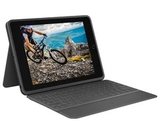 „Logitech“ – tvirtas folijos dangtelis „iPad 10,2 Graphite“.