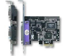 Longshine Electronics Longshine valdiklis PCIe 2x Seriell 1x Parallel (RS232C) mažmeninė prekyba