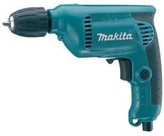Makita 6413 Gręžtuvas, 450 W, 0-3400 min-1, ranka užveržiamas griebtuvas 10 mm, 1,3kg