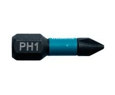 Makita Sukimo antgalis PH1 25MM IMPACT Juodas 2 vnt. komplektas B-63600