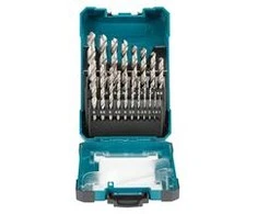 Grąžtas Makita Grąžtų komplektas 19 vnt. (1-10mm) metalui HSS-G D-67549