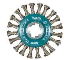 Makita Vielinis šlifavimo diskas, sukta viela, 0.5mm, Ø 115 mm, X-LOCK D-73352