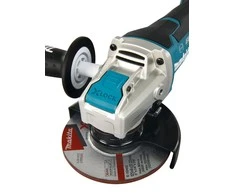Makita DGA519Z Akumuliatorinis kampinis šlifuoklis, greičio reguliavimas 3000-8500min-1, 18V, ø125mm, X-LOCK, komplektuojama be akumuliatorių ir kroviklio!