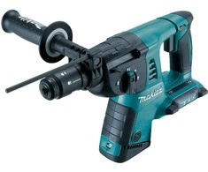 Makita DHR264Z Akumuliatorinis perforatorius, 2X18 V, SDS-PLUS, 2,5J LED, Be akumuliatorių ir kroviklio!