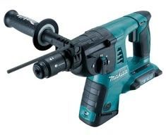 Makita DHR264Z Akumuliatorinis perforatorius, 2X18 V, SDS-PLUS, 2,5J LED, Be akumuliatorių ir kroviklio!