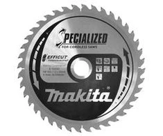 Makita T.C.T. pjūklas 165X1.5X20mm 15° T40 EFFICUT klijuotoms plokštėms E-12223