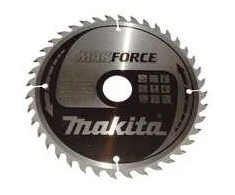 Makita T.C.T. pjūklas MAKFORCE 190X2.2X30mm 20° T40 B-32340 T.C.T • 190 x30 mm • T40 • 20° • Medienai