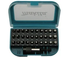 Makita Sukimo antgalių komplektas 31 vnt. TX (T7;T8;T9;T10;T15;T20;T25;T27;T30;T40) P-73352