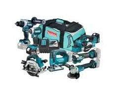 Makita DLX7019TX1 Akumuliatorinių įrankių komplektas LXT 2x5,0Ah, BL-M (DDF486+TD153+GA504+JV182+HS660+KP181+TM52)