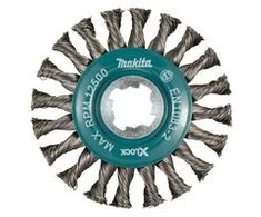 Makita Vielinis šlifavimo diskas, sukta viela, 0.5mm, Ø 115 mm, X-LOCK D-73405