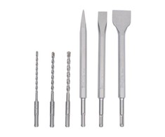 Grąžtas Wiertło Makita Makita SDS + drill / chisel set 6pcs - D-58920