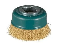 Makita Vielinė šlifavimo taurė, banguota viela, 0.3mm, Ø 75 mm, X-LOCK D-73433