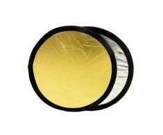 Lastolite (Manfrotto) sulankstomas atšvaitas 50 cm sidabro/aukso spalvos (LL LR2034)