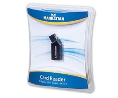 Klaviatūra Skaitytuvas Manhattan 24w1 SD/MicroSD/MMC USB 2.0 (101677)