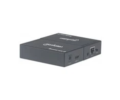 Intracom MANHATTAN 1080p HDMI per IP plėtiklio rinkinys Prailgina 1080p signalą iki 120m su jungikliu ir vienu Ethernet kabeliu IR palaikymas Juodas