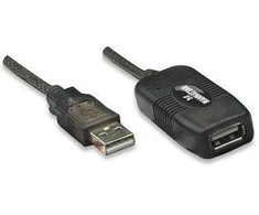 StarTech Manhattan Manheteno didelės spartos USB aktyvus prailginimo kabelis AM/AF 10.0m, 150248