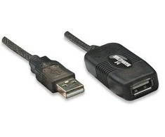 StarTech Manhattan Manheteno didelės spartos USB aktyvus prailginimo kabelis AM/AF 10.0m, 150248