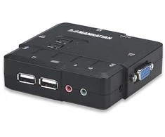 Manhattan KVM Switch 2/1 USB (su garsu)