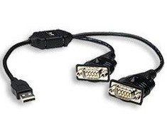 Intracom MANHATTAN USB į nuoseklųjį keitiklį jungia du nuoseklius įrenginius prie USB prievado