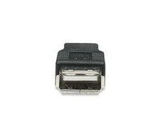 Adapteris USB Manhattan miniUSB - USB Juodas (308342)
