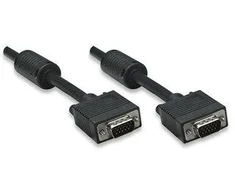 Manhattan 317733 VGA kabelis 3 m VGA (D-Sub) Juoda