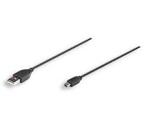 StarTech MANHATTAN USB 2.0 kabelis A iki mini USB, 1,8 m, 333375