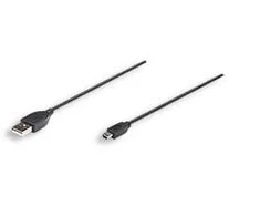 StarTech MANHATTAN USB 2.0 kabelis A iki mini USB, 1,8 m, 333375