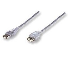 Manhattan 336314 USB kabelis 1,8 m USB A