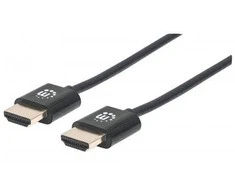 Kabelis Manhattan HDMI - HDMI 3m juoda (394376)