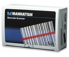 Inline MANHATTAN Magnetkartenleser USB drei Spuren Leser juodas