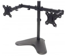 Manhattan 461559 stalinis plokščiųjų ekranų laikiklis 81,3 cm (32") Laisvai stovintis Juoda