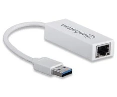Intracom MANHATTAN SuperSpeed USB 3.0 į Gigabit Ethernet adapteris