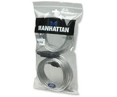 Intracom MANHATTAN didelės spartos USB 2.0 aktyvus kabelis A kištukas / B kištukas 11,0 m (36 pėdos) Praplečia ir padidina signalą į bet kurį USB įrenginį