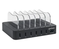 Įkroviklis Manhattan 6x USB- A 2.4 A (102254)