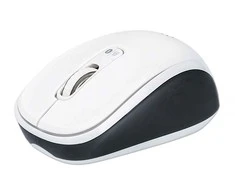 14417 Intracom MANHATTAN Dual-Mode Bluetooth pelė 4.0 2.4GHz Wireless 800/1200/1600 dpi 3 mygtukai With Scroll Wheel Juodas/Baltas