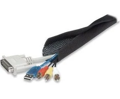 Manhattan Elastinis Velcro Kabelio Apsauginis Dangtelis 1,8m (502962)