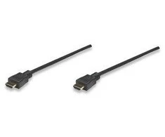 StarTech MANHATTAN HDMI kabelis, 15,0 m, HDMI 1.4 kištukas HDMI 1.4 kištukas, ekranuotas, iki 4K raiška, Juodas, 308434