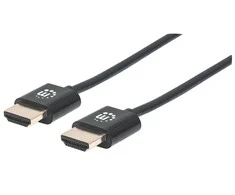 Kabelis Manhattan HDMI - HDMI 1,8m juoda (394369)