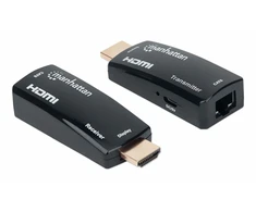 AV signalo perdavimo sistema Manhattan MANHATTAN kompaktiškas 1080p HDMI per Ethernet ilgintuvo rinkinys