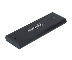 Manhattan 130530 saugojimo diskų korpusas M.2 SSD korpusas Juoda